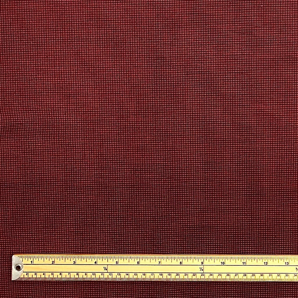 Miniature Checkered Cotton Canvas Fabric (6544616980503)