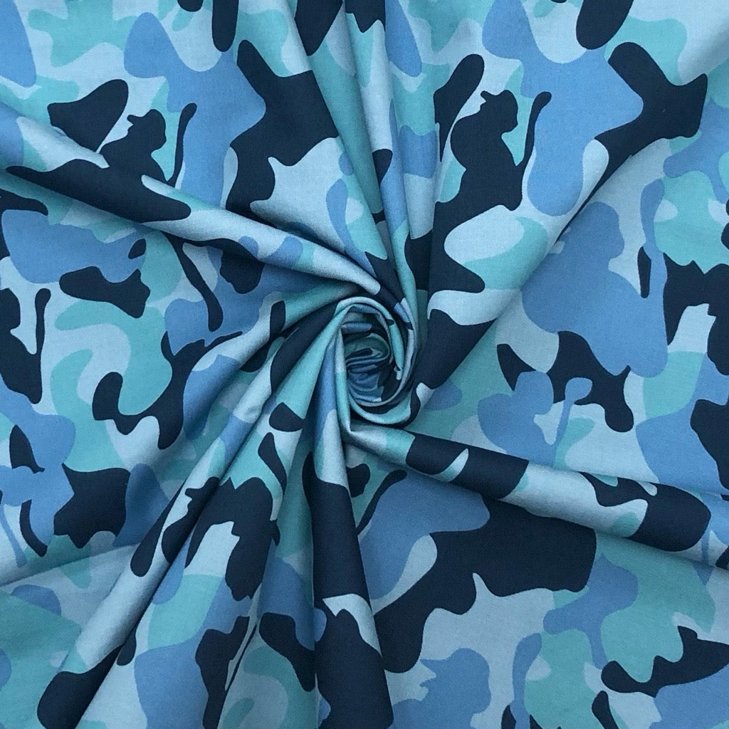 Camouflage Cotton Fabric