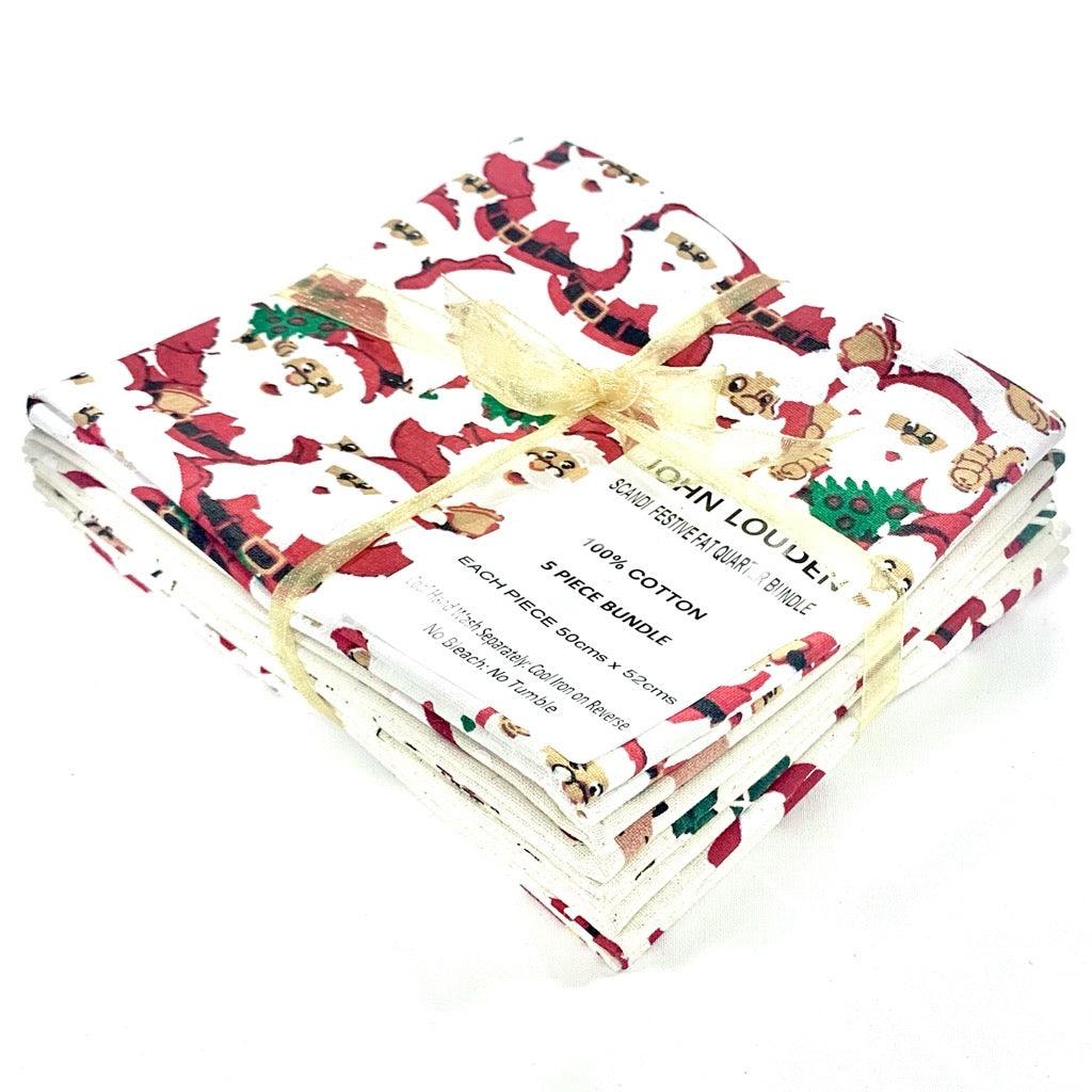Scandi Festive Fat Quarter Christmas Bundle - No.14 - Pound Fabrics