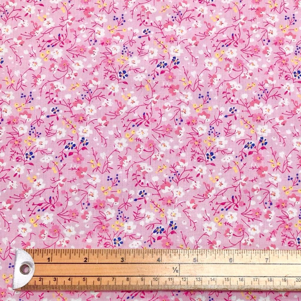 Floral Field Polycotton Fabric - Pound Fabrics
