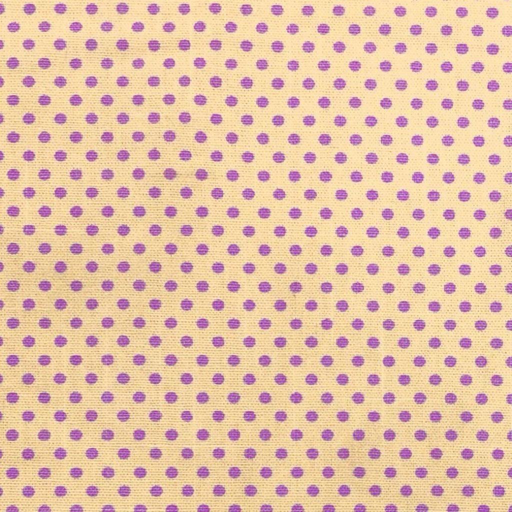 3mm Polka Dot Cotton Canvas Fabric - Pound Fabrics