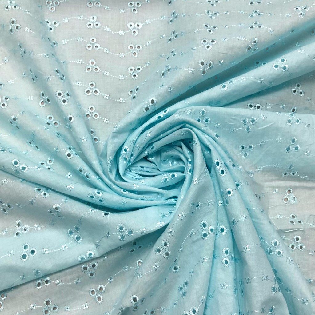 Broderie Anglaise Polycotton Fabric #2 (6548206878743)