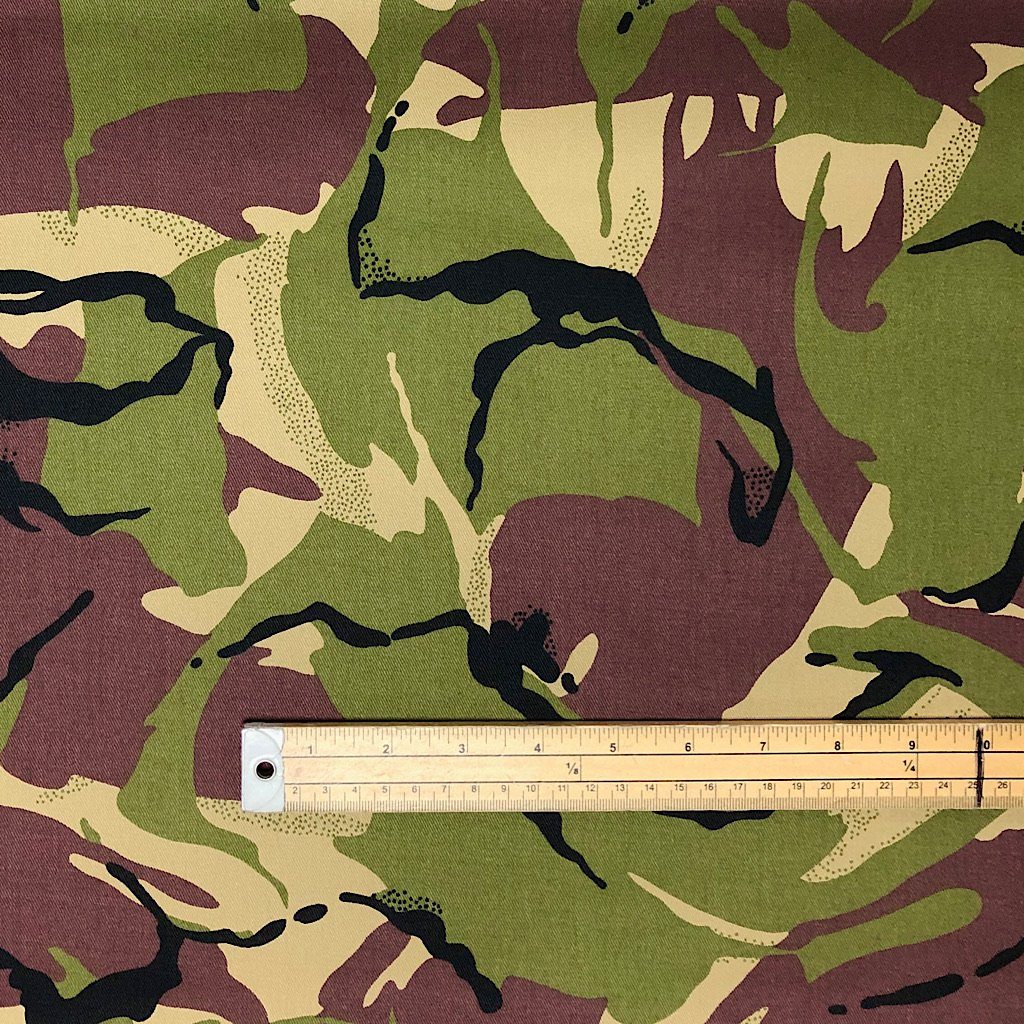 Camouflage 100% Cotton Drill Fabric (4488196194327)