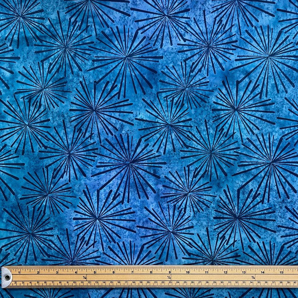 Fireworks Cotton Batik Fabric - John Louden - Pound Fabrics