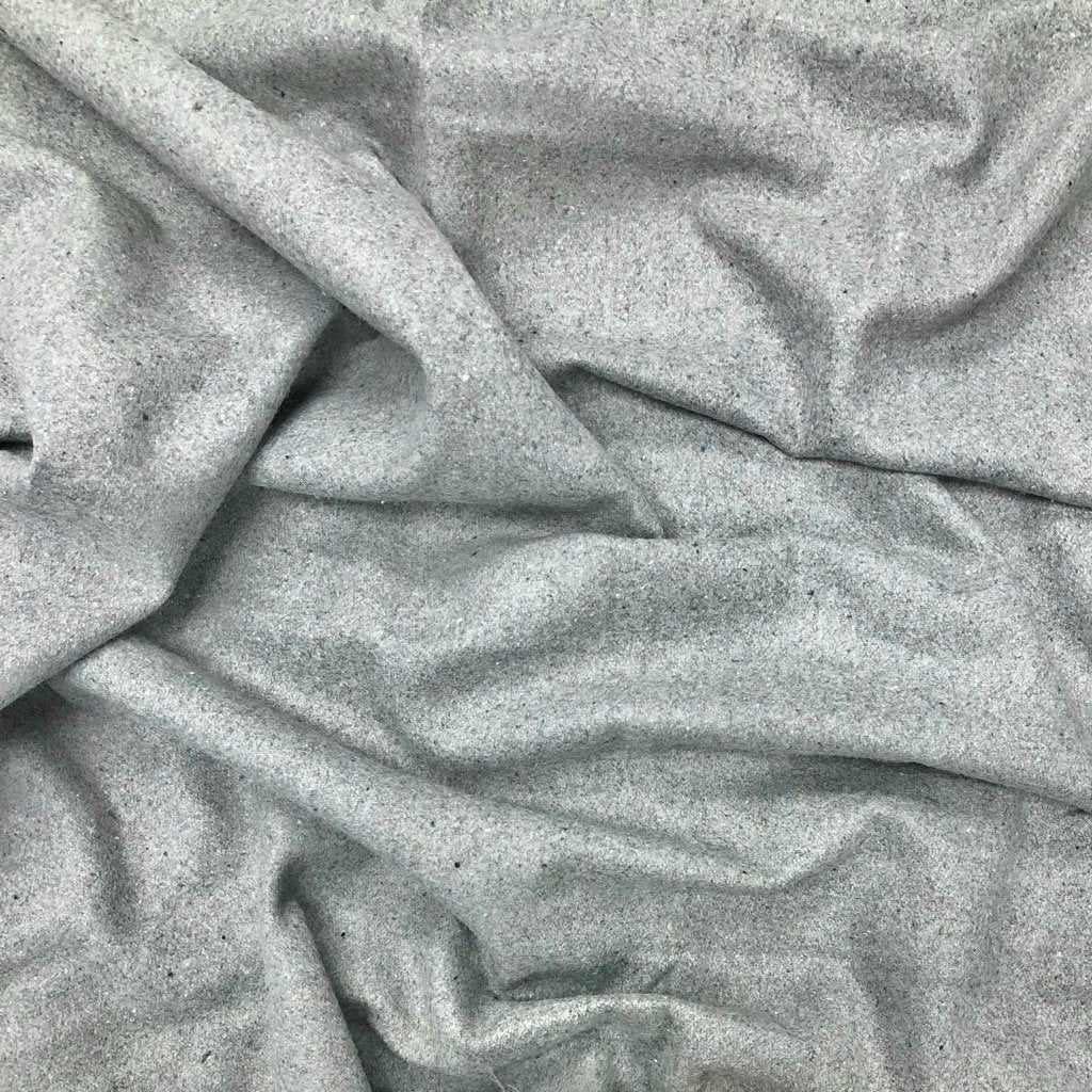 Plain Wool Blend Fabric
