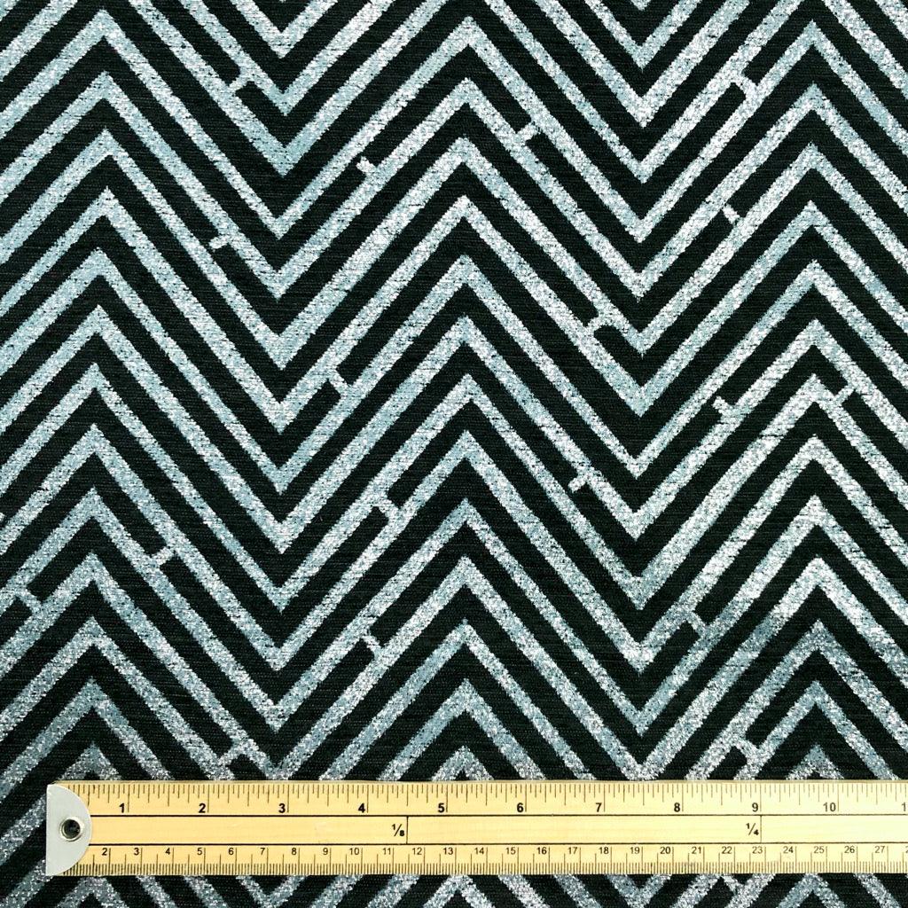 Schumacher Woven Chevron Zig Zag Upholstery Fabric- Orwell / Sable 3.70 yd 69822 Schumacher Woven Chevron Zig Zag Upholstery Fabric- Orwell / Sable 3.70 yd 69822