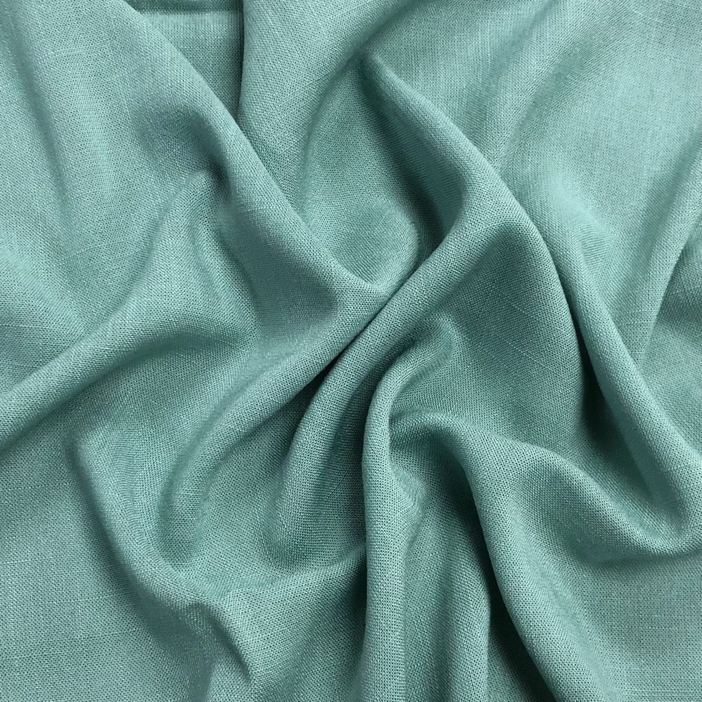 Plain Linen Look Viscose Fabric