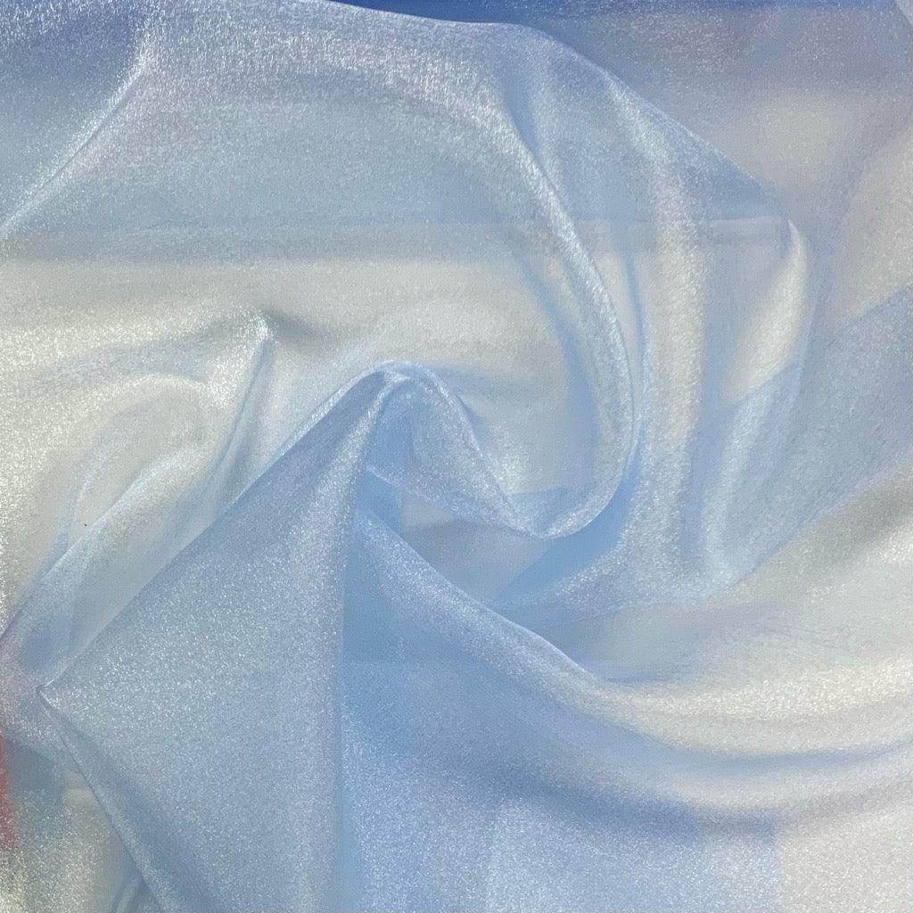 Plain Organza Fabric - Pound Fabrics