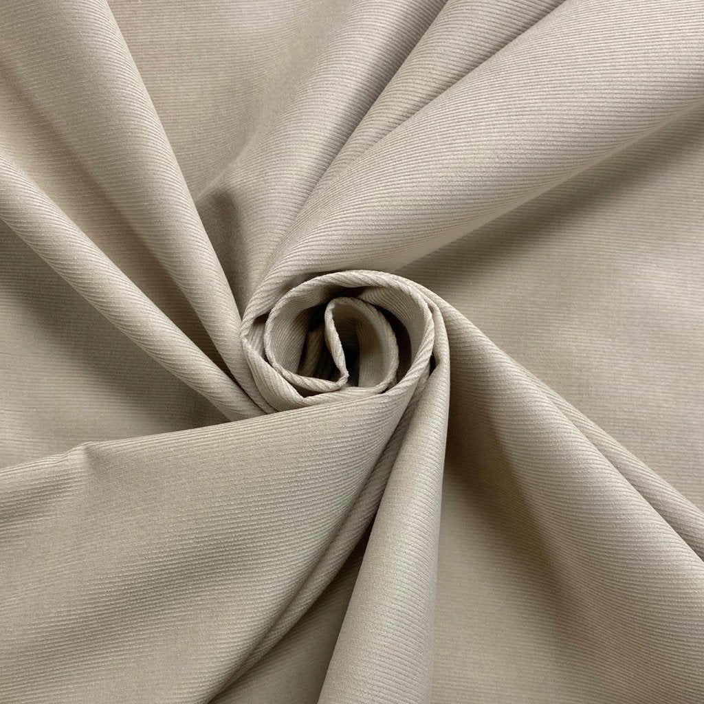 Light Beige Needlecord Fabric (4852460847127)