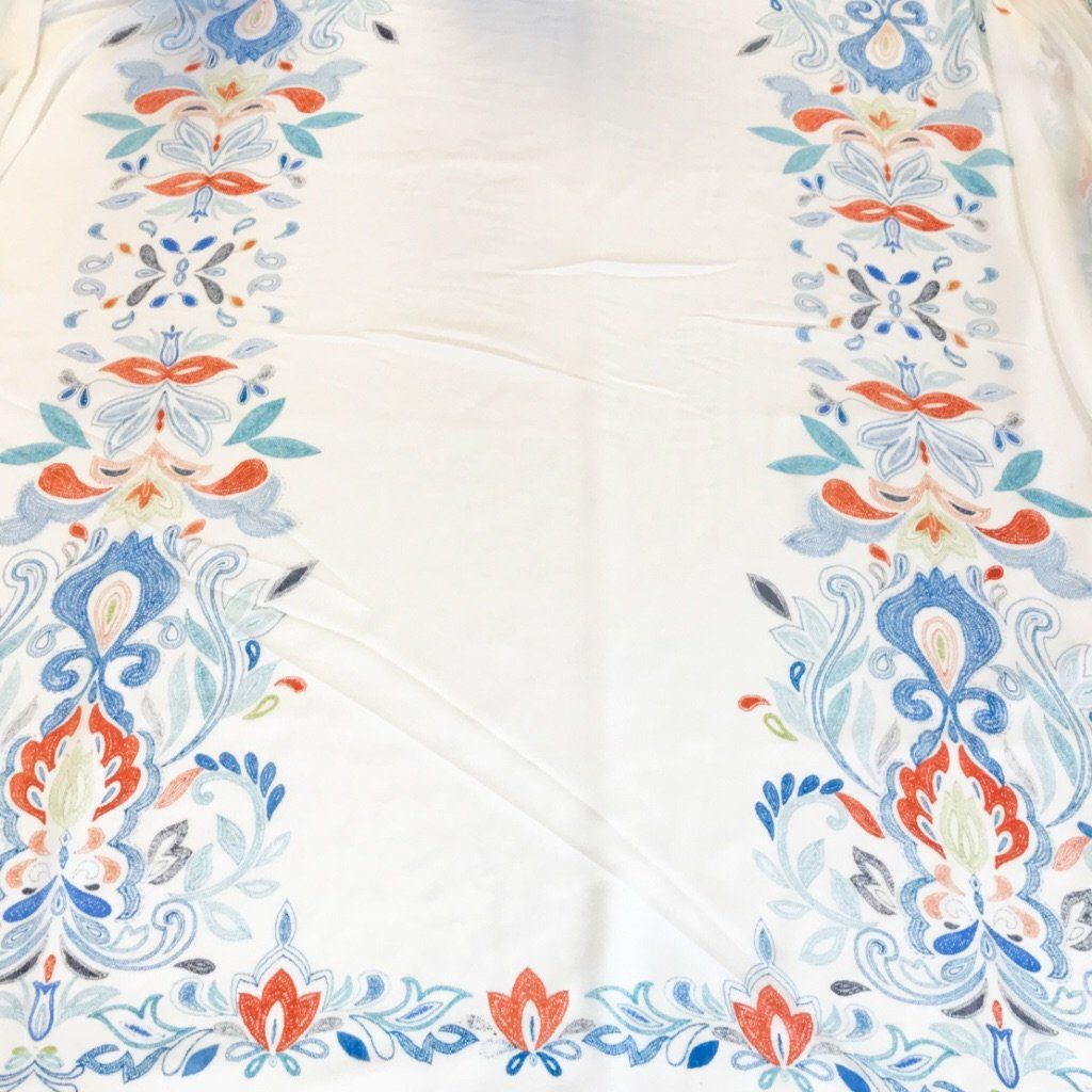 Paisley Sketch Chiffon Fabric (4374020325399)