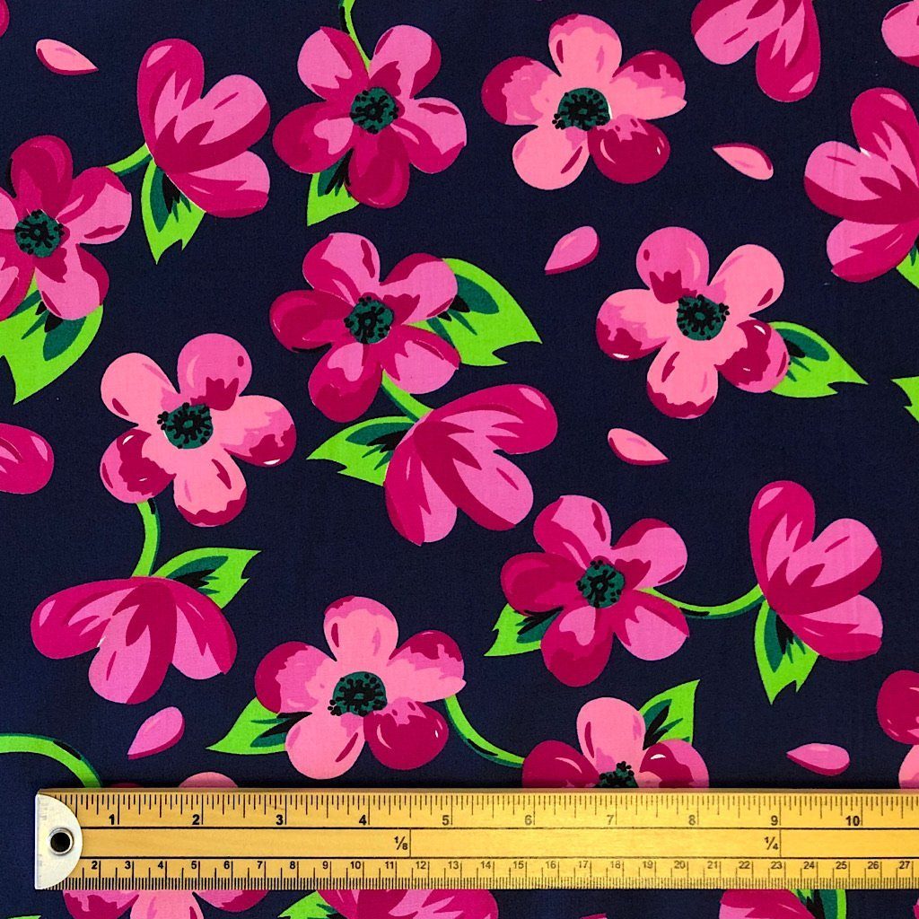 Bright Flower Cotton Fabric – Pound Fabrics