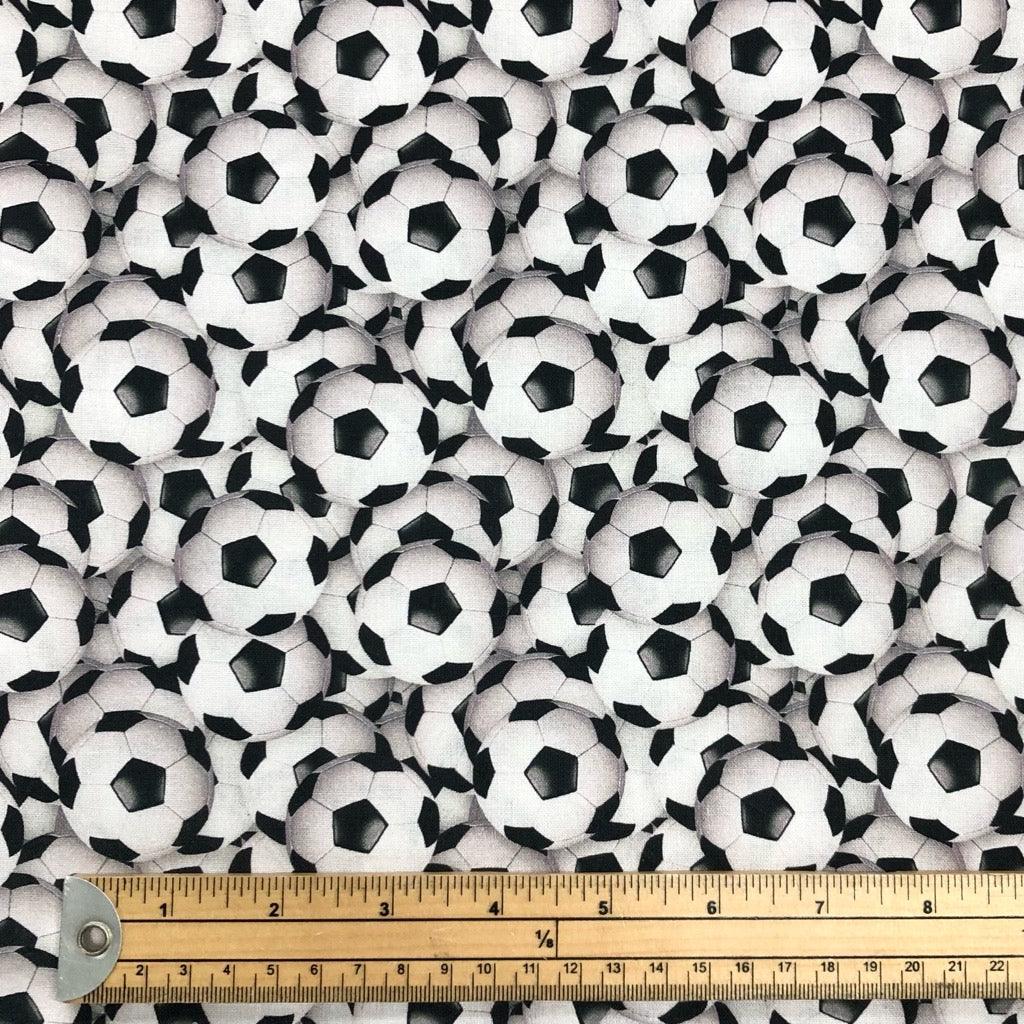 Football Cotton Fabric - Pound Fabrics