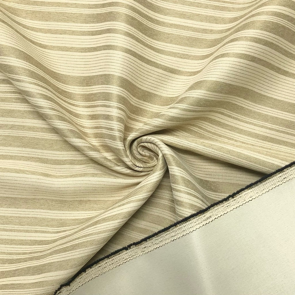 All Over Stripes Cream/Beige Furnishing Fabric