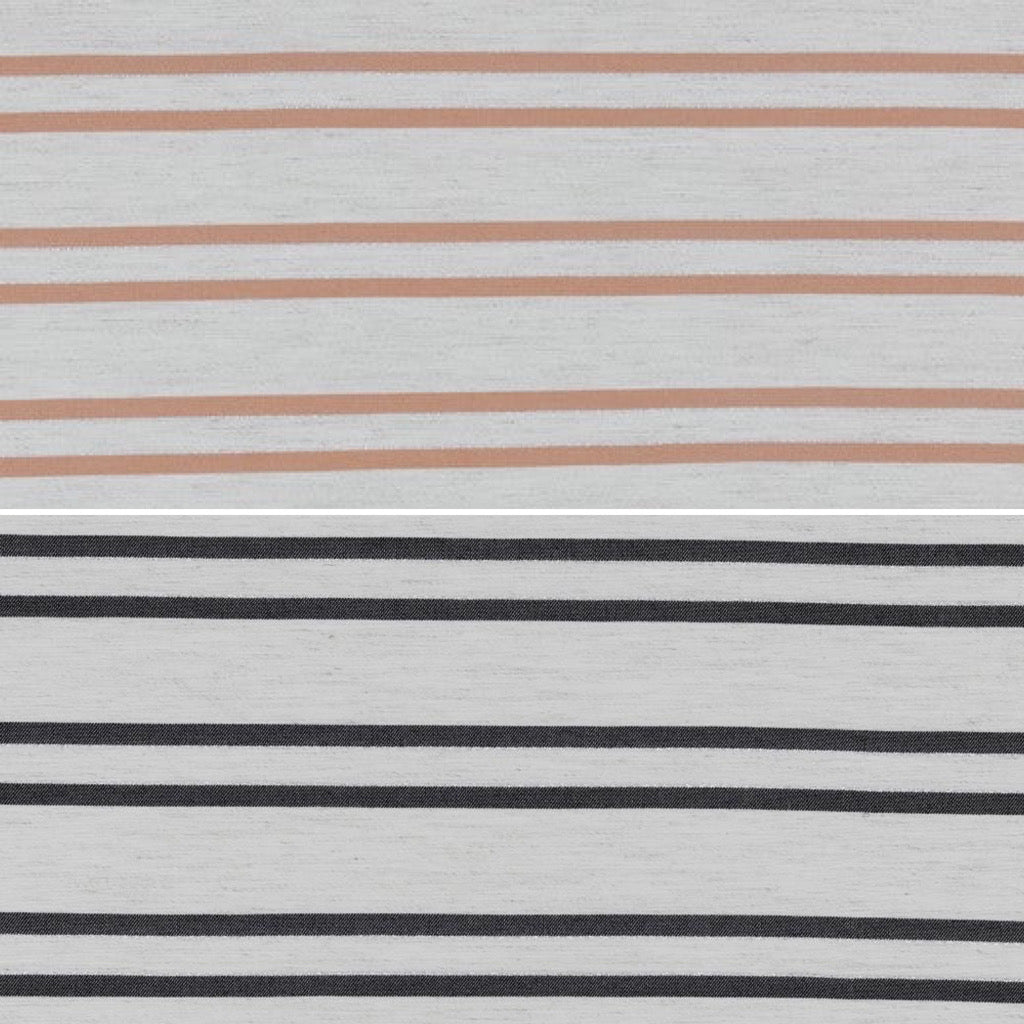 Striped Bengaline Stretch Fabric - Pound Fabrics