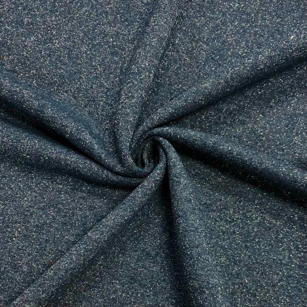 Lurex Brushed French Terry Fabric - Full Bolt - Pound Fabrics