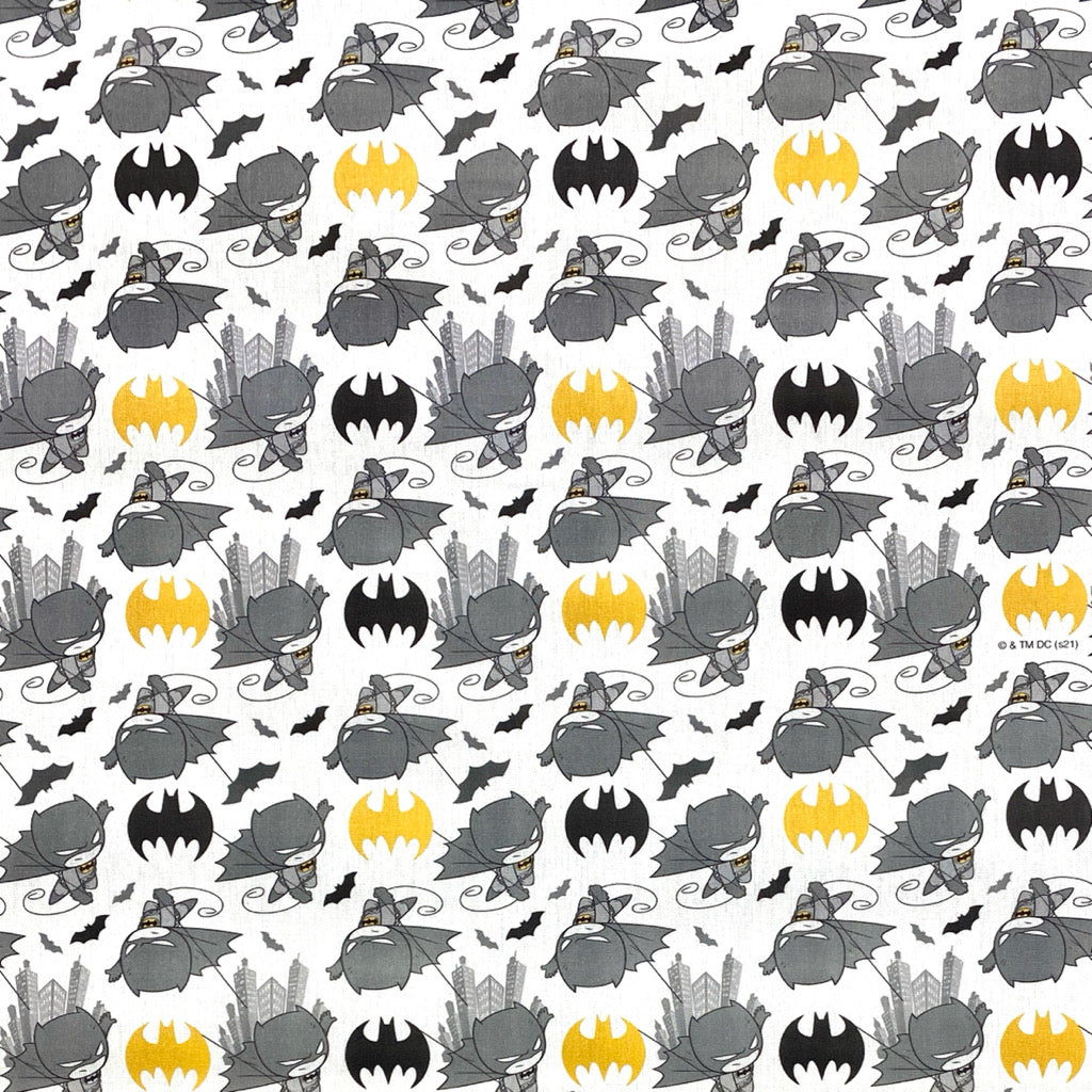 Mini Batman Cotton Fabric - Pound Fabrics
