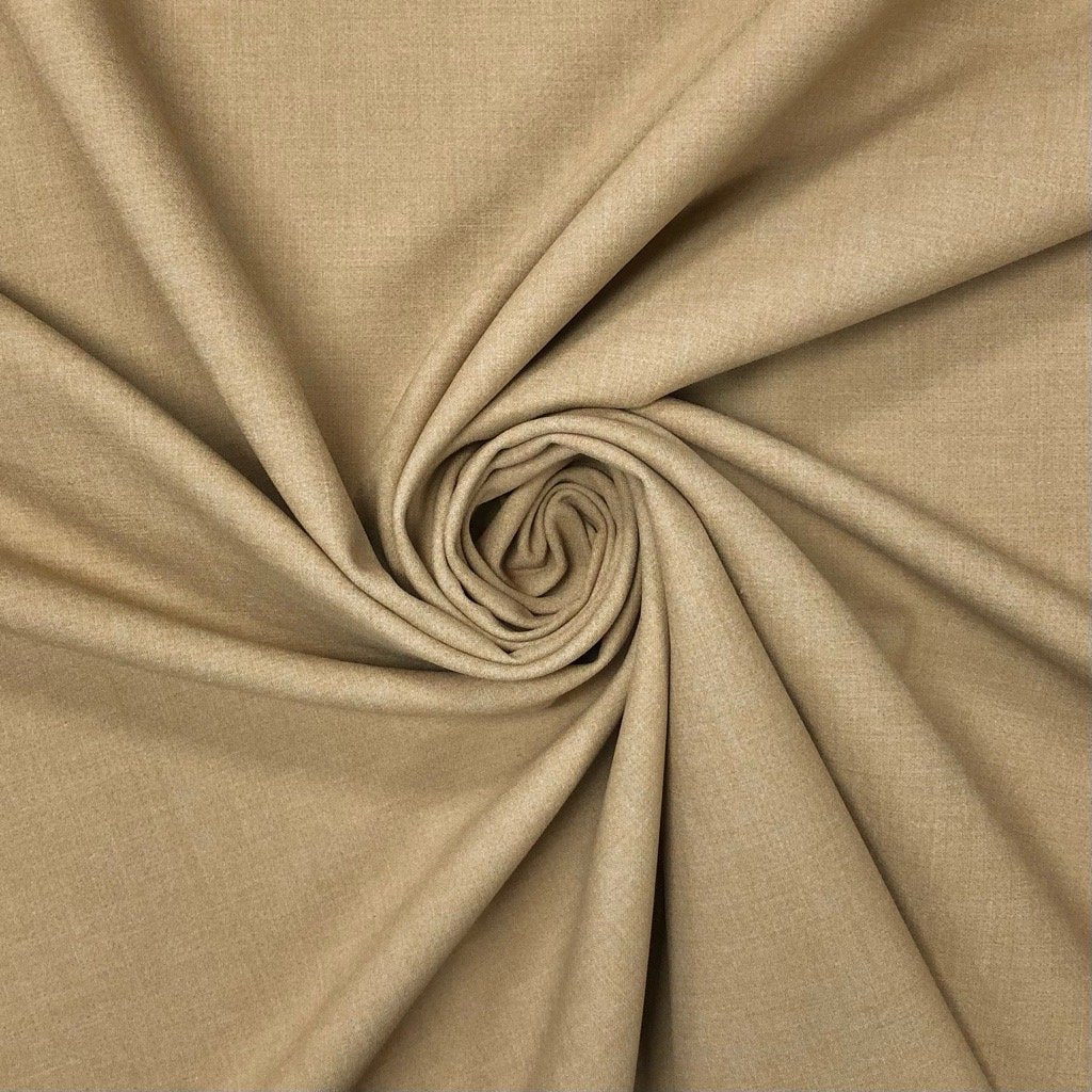 Beige Viscose Suiting Fabric (6564311826455)