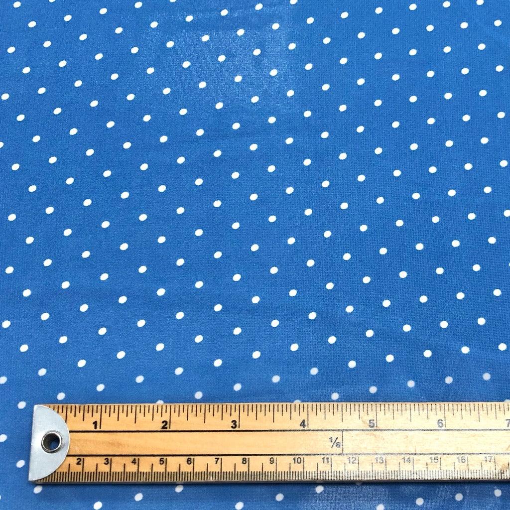 Polka Dot Chiffon Fabric - 3m Pre-cut - Pound Fabrics