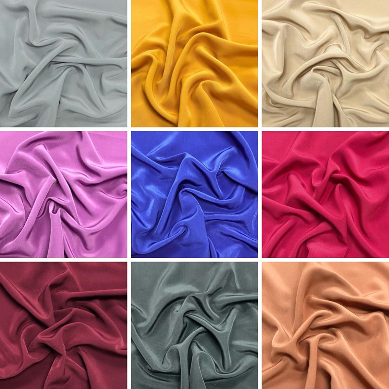 Koshibo Crepe Polyester Fabric – Pound Fabrics