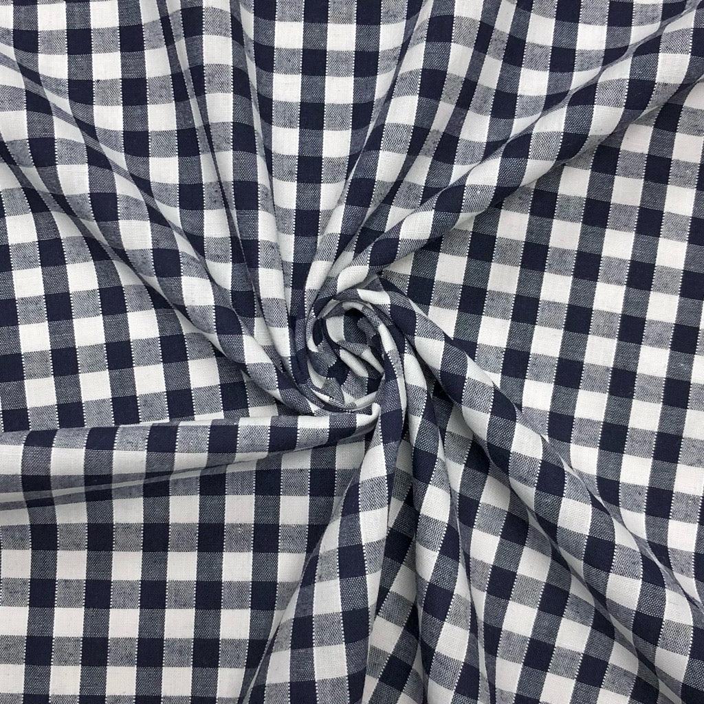 1/4 inch Gingham Polycotton Fabric – Pound Fabrics