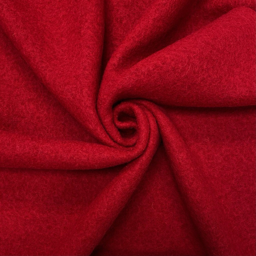 Plain 100% Boiled Wool Fabric (6581856665623)