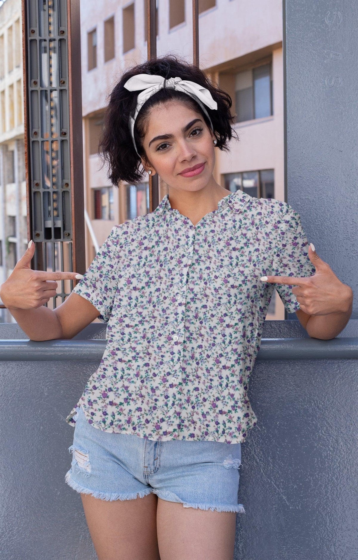 Classy Mini Floral Cotton Poplin Fabric - Pound Fabrics