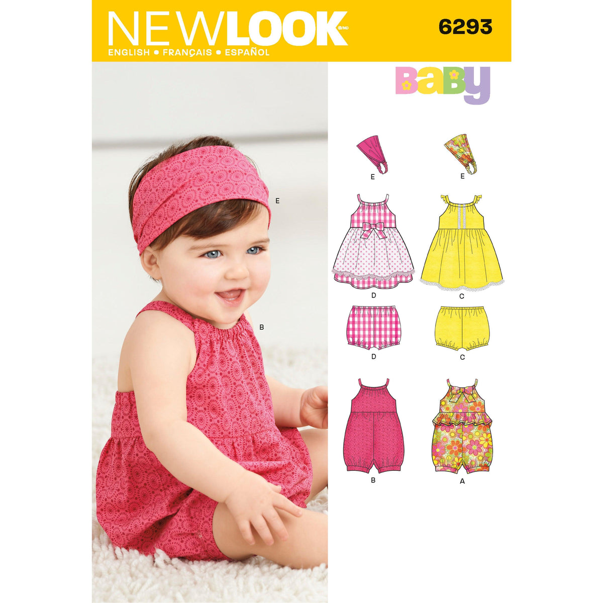 New Look Sewing Pattern 6293 - Pound Fabrics