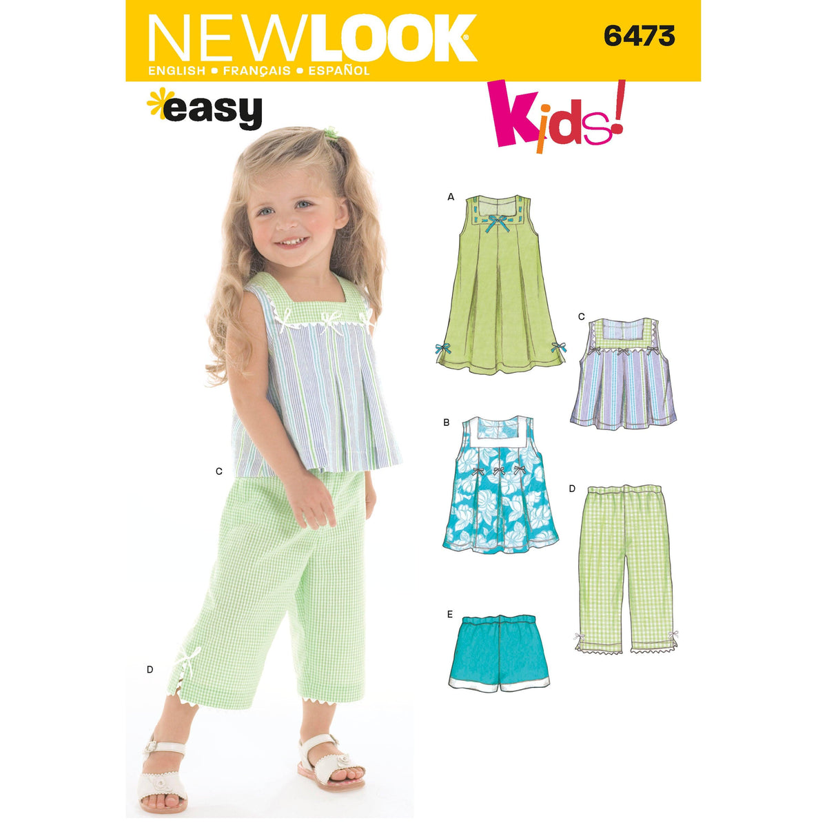 New Look Sewing Pattern 6473 - Pound Fabrics