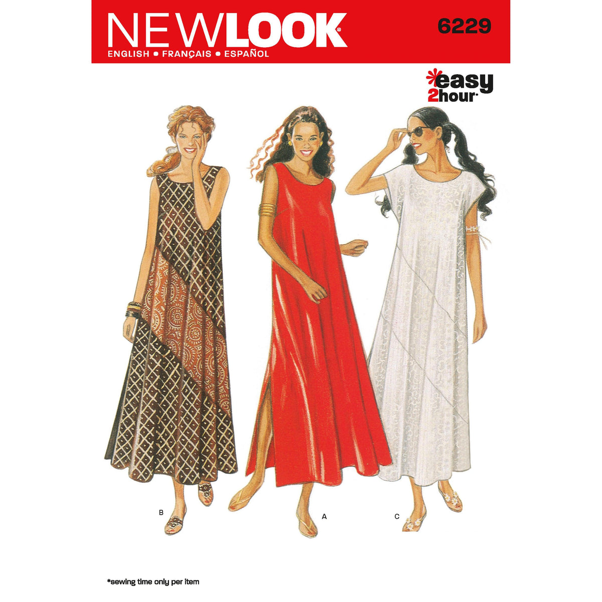 New Look Sewing Pattern 6229 - Pound Fabrics
