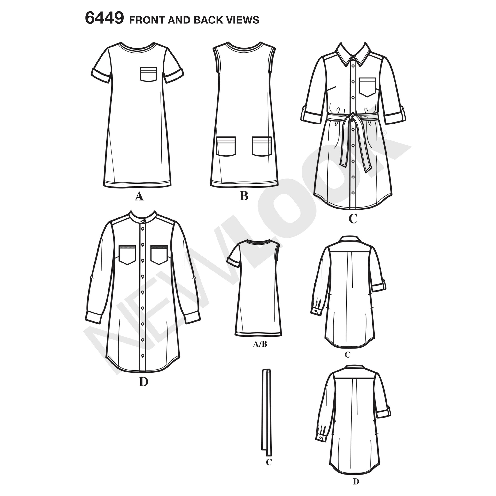 New Look Patterns UN6353A Babies' Dresses Panties, A (NB-S-M-L) :  Amazon.in: Home & Kitchen