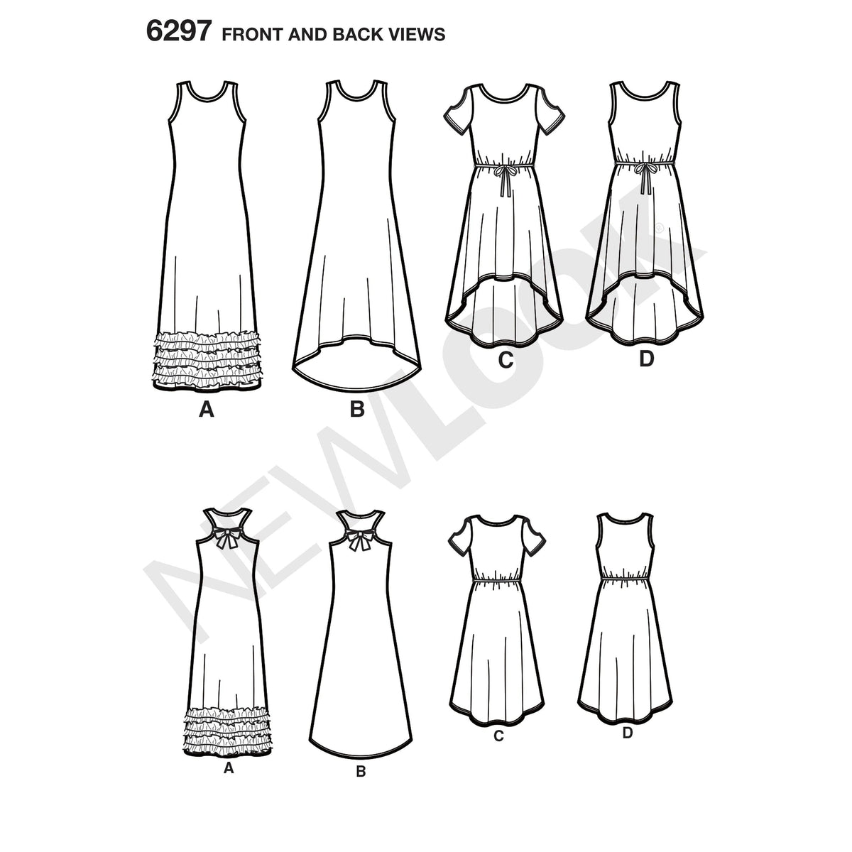 New Look Sewing Pattern 6297 - Pound Fabrics