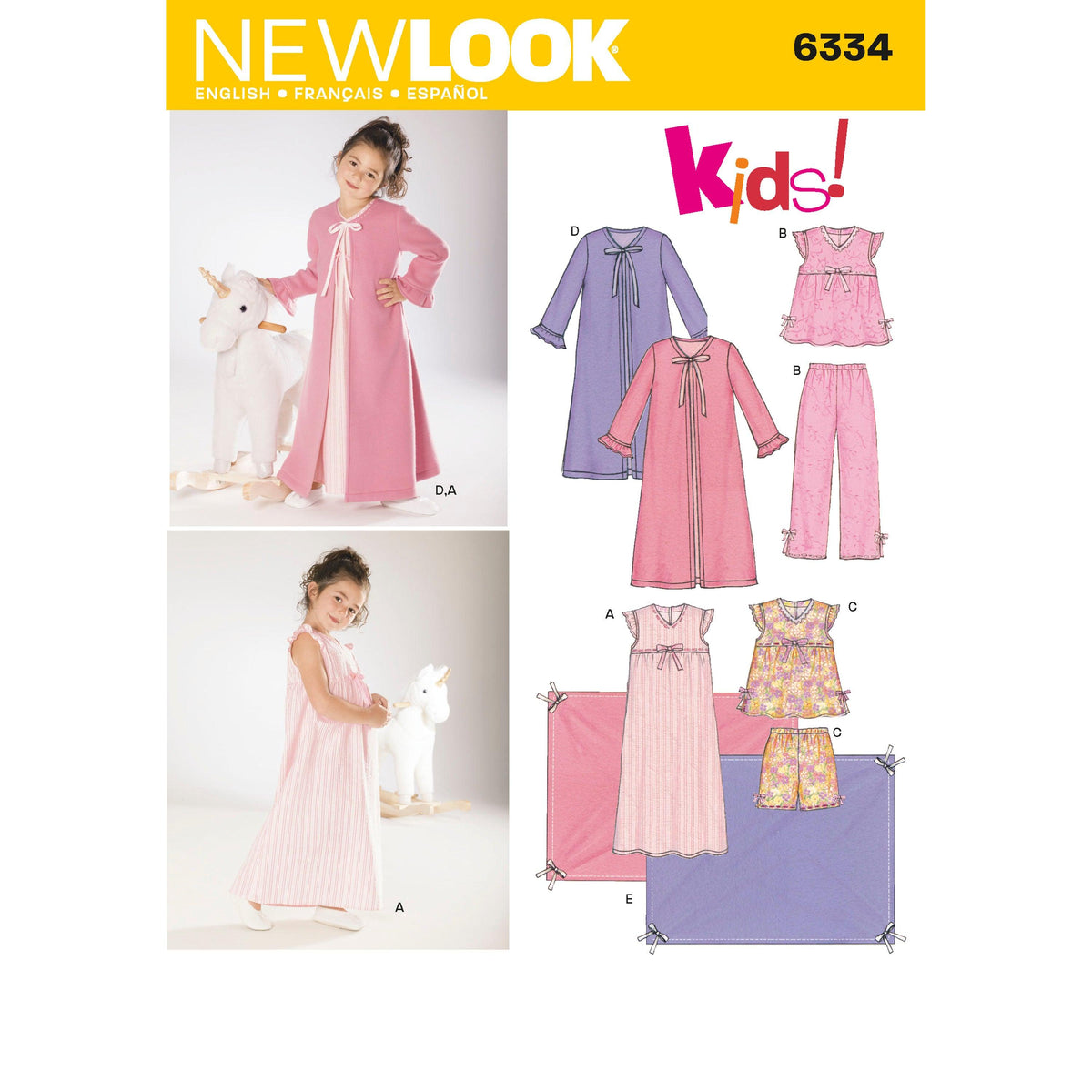 New Look Sewing Pattern 6334 - Pound Fabrics