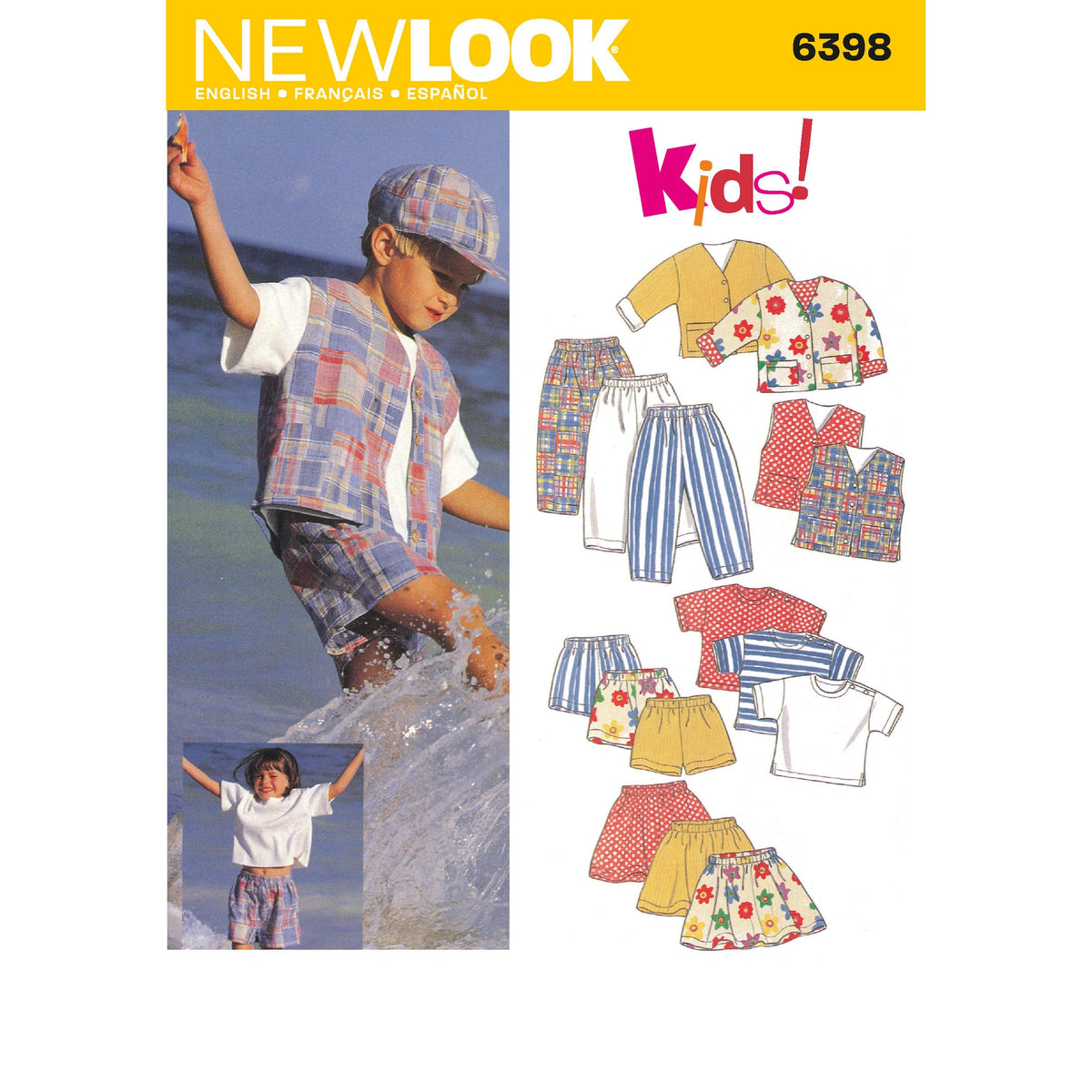 New Look Sewing Pattern 6398 - Pound Fabrics