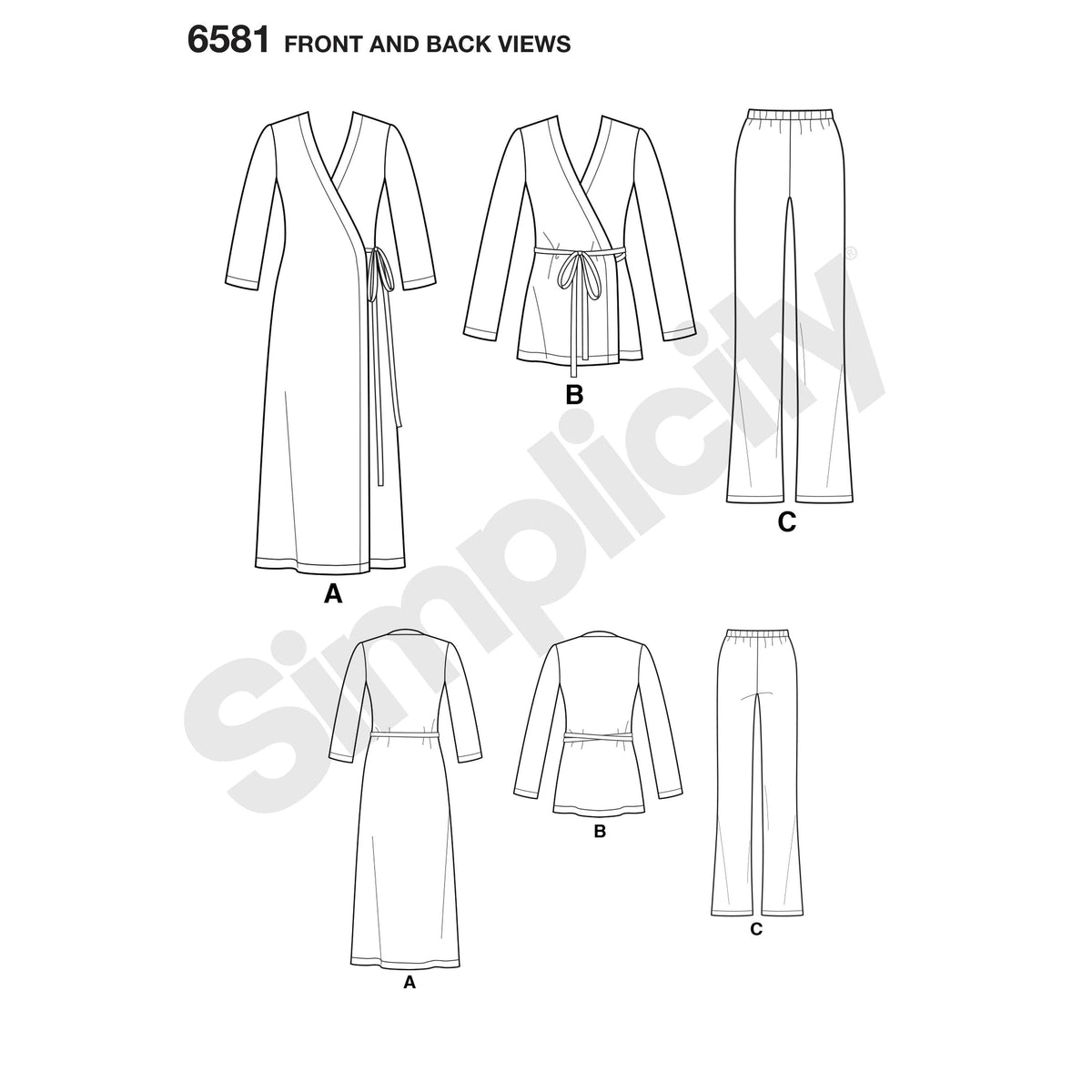 New Look Sewing Pattern 6581 - Pound Fabrics