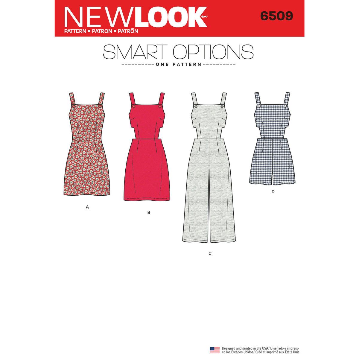 New Look Sewing Pattern 6509 - Pound Fabrics