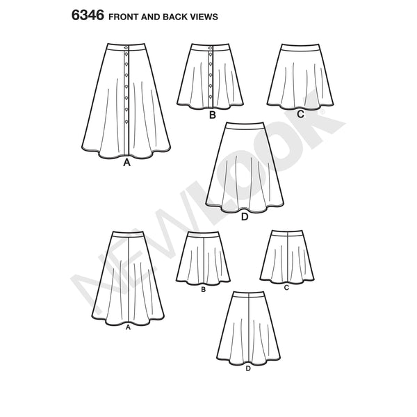 New Look Sewing Pattern 6346 – Pound Fabrics