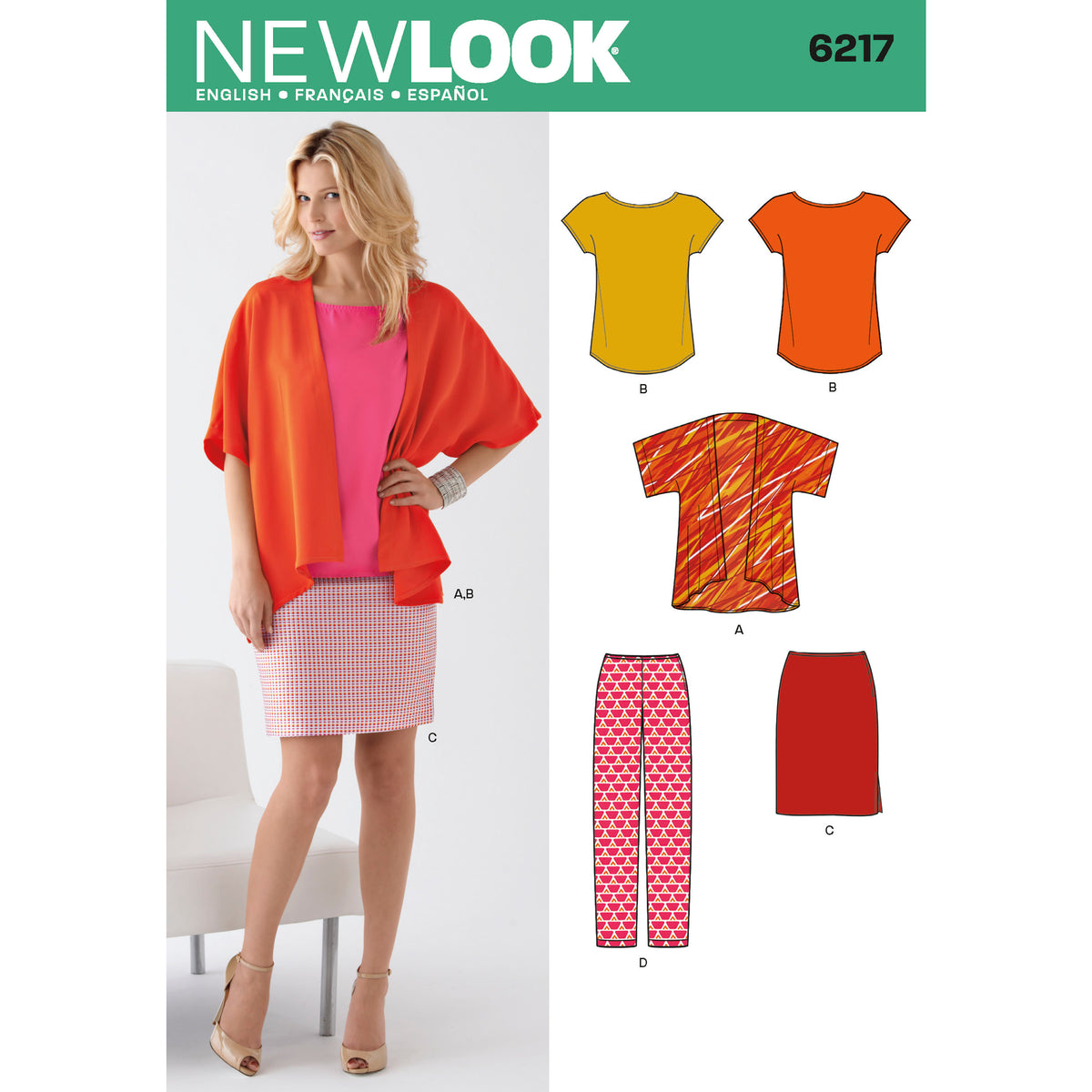 New Look Sewing Pattern 6217 - Pound Fabrics
