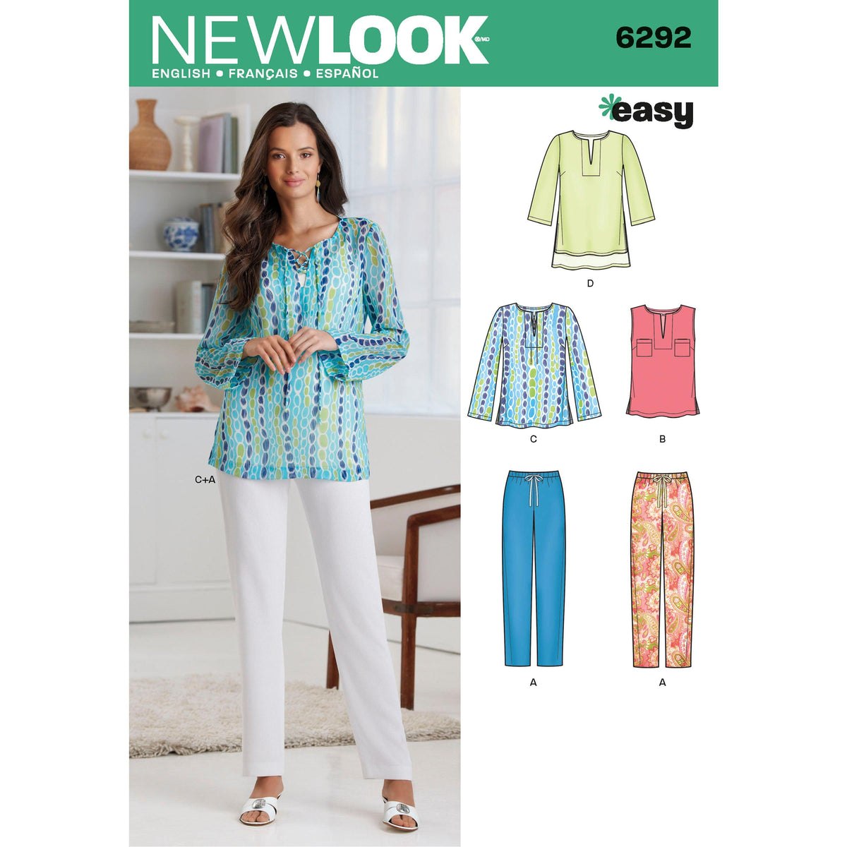 New Look Sewing Pattern 6292 - Pound Fabrics
