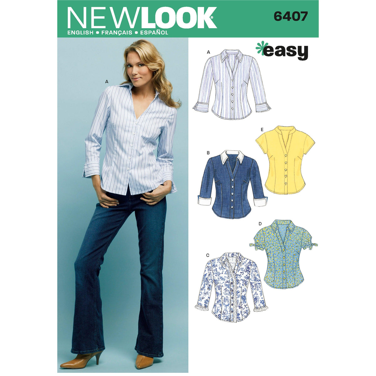 New Look Sewing Pattern 6407 - Pound Fabrics